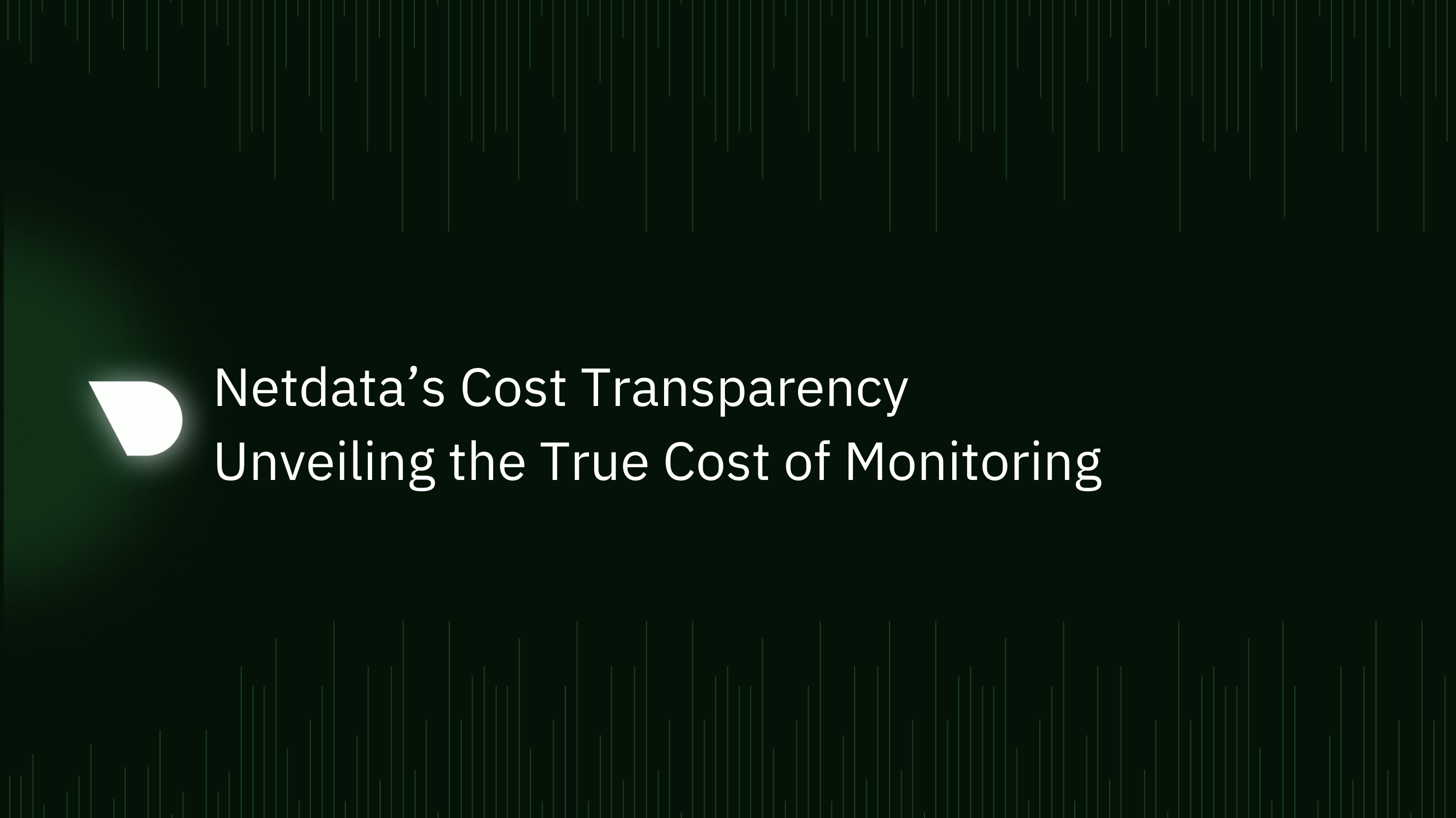 Netdata Cost Transparency